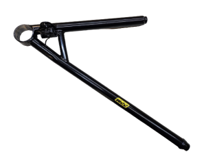 Lower Control Arm, LF,1 pc, Screw In Ball joint, 17-18 Capital, 17-1/2 in, Powercoated Black, Steel, 3/4 RH