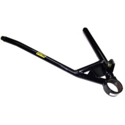 Lower Control Arm, LF,1 pc, Screw In Ball joint, GRT, 16-5/8 in, Powercoated Black, Steel, 5/8 RH - PPM16516-S1PCG