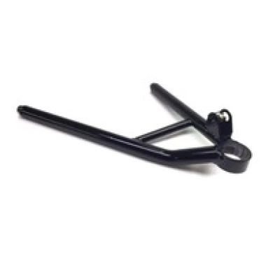 Lower Control Arm, LF,1 pc, Screw In Ball joint, Longhorn, 16-5/8 in, Powercoated Black, Steel, 3/4 RH - PPM16516-S1PCL