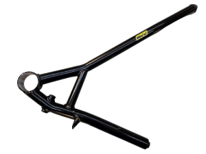 Lower Control Arm, LF,1 pc, Screw In Ball joint, Pre 18 CVR, 17 in, Powercoated Black, Steel, 5/8 RH