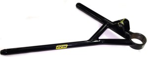 Lower Control Arm, LF,1 pc, Screw In Ball joint, Rocket-Black, 15 in, Powercoated Black, Steel, 3/4/5/8 RH