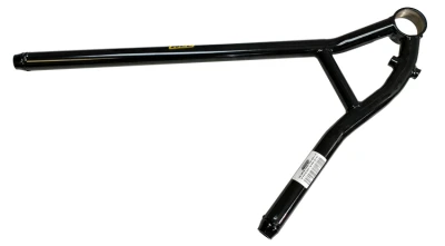 Lower Control Arm, RF,1 pc, Screw In Ball joint, Barry Wright, 19-1/8 in, Drop Shock Mount,  Powercoated Black, Steel, 3/4 RH - PPM16519-S1PCBW