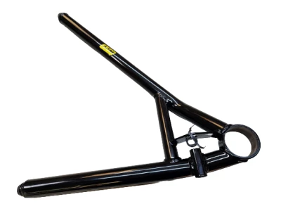 Lower Control Arm, RF,1 pc, Screw In Ball joint, GRT, 17-5/8 in, Powercoated Black, Steel, 5/8 RH - PPM16517-S1PCG