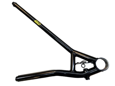 Lower Control Arm, RF,1 pc, Screw In Ball joint, Rayburn, 19 in, Drop Shock Mount Powercoated Black, Steel, 3/4 RH - PPM16519-S1PCRYD