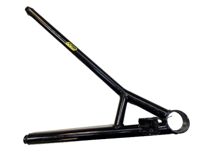 Lower Control Arm, RF,1 pc, Screw In Ball joint, Rayburn, 19 in, Powercoated Black, Steel, 3/4 RH - PPM16519-S1PCRY