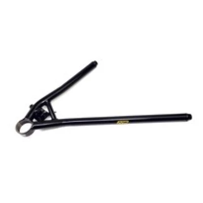 Lower Control Arm, RF,1 pc, Screw In Ball joint, Rocket XR1, 19 in, Drop Shock Mount, Powercoated Black, Steel, 3/4 RH - PPM16519-S1PCRX