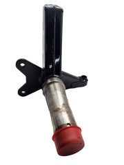 Spindle, Late Model, Mastersbilt Crate, 3.5/.810, Passenger Side, Steel, Black Powder Coated, Chrysler K727, Each