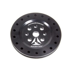 Mechanical Fan Hub, 3/4 in Pilot, 3/8 in and 5/16 in Mounting Holes, Aluminum, Black Anodized, Race-Fan