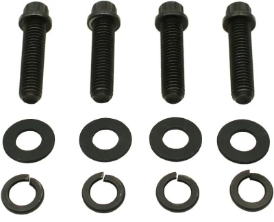 Original Brinn Bellhousing Bolt Kit, 1/2-13 in Thread, 2 in Long, 12 Point Head, Washers Included, Chromoly, Black Oxide, Set of 40. - BRI74064