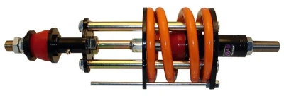 Outlaw Short 3-Way Pullbar, 22 1/4 Center to Center with 2 Female Rod ends, 29 7/8 Center to Center with 10" Tube. - BSB7625