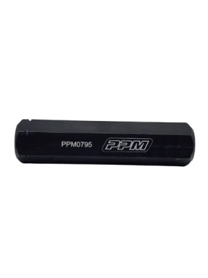 Adjuster, J Bar, Aluminum, Black, 1.125 OD x 5 in Length , LH & RH 3/4 in Female thread - PPM0795