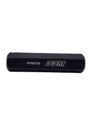 Adjuster, J Bar, Aluminum, Black, 1.125 OD x 5 in Length , LH & RH 3/4 in Female thread