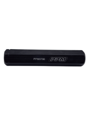 Adjuster, J Bar, Aluminum, Black, 1.125 OD x 6 in Length , LH & RH 3/4 in Female thread