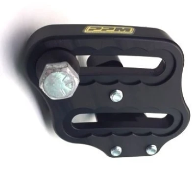 Panhard Mount, Double Radius, 2 in x 2 in, Center & Outside Mount, Aluminum, Black, Each - PPM0566-AR
