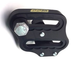Panhard Mount, Double Radius, 2 in x 2 in, Center & Outside Mount, Aluminum, Black, Each