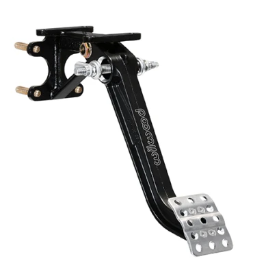 Pedal Assembly, Tru-Bar, Brake, 7 to 1 Ratio, 12.12 in Long, Forward Swing Mount, Aluminum, Black - WIL340-15079