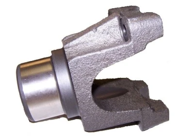 Quick Change Pinion Yoke, 10 Spline, Steel, 1310 U-Joint, Natural, Each. (1in. Longer) - QC0380XL