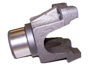 Quick Change Pinion Yoke, 10 Spline, Steel, 1310 U-Joint, Natural, Each. (1in. Longer)