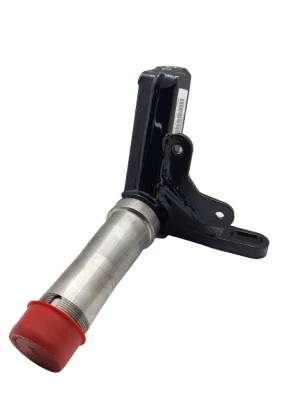 Spindle, Late Model, Victory, 3.5/.810, Front Brake Mount, Bung Steering, Passenger Side, Steel, Black Powder Coated, Chrysler K727, Each - PPMV265