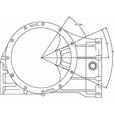 Quick Change Center Section, Sprint, Magnesium, Natural Finish, 10in. Ring Gear, Each. - QCWK5840