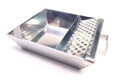 Drain Pan, 12.5 in Long, 11.5 in Wide, 3.5 in Deep, Aluminum, Natural, Quick Change, Each - PPM64-240