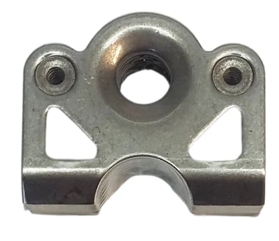 Quick Turn Mounting Bracket, Lightweight, Weld-On, 1/16 in Thick, Requires 1-3/8 in Spring, 45 Degree Angle, Steel, Natural, Set of 10 - PPMZ-203S