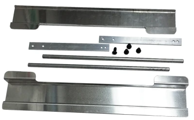 Radiator Mounting, Kit, Top & Bottom, .080 Aluminum. Includes mounting brackets, plates, bolts, nuts, and rods. Fits most 19 in x 26 in  radiators, 2.25 in wide x 20 in long. - PPM2111123