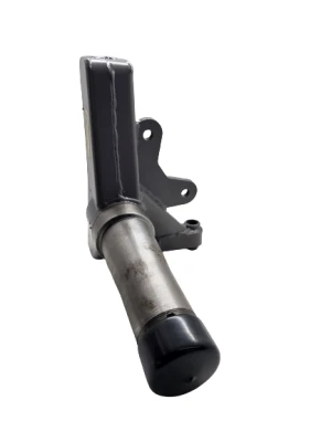 Spindle, Late Model, Rayburn, 3.5/1.25, Front Brake, Passenger Side, Steel, Gray Powder Coated, GM-K6141, Each - PPMC261