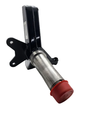 Spindle, Late Model, Rocket/Black, 3.5/1.25, Passenger Side, Steel, Black Powder Coated, Chrysler K727, Each - PPMR261