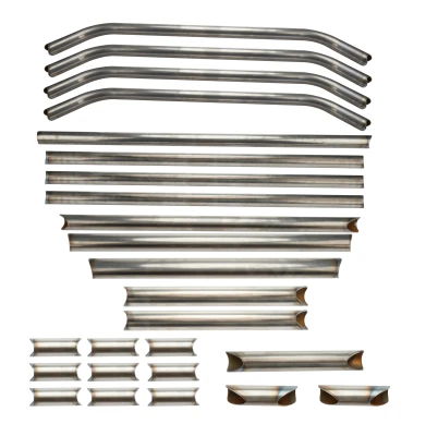Roll Cage, Strut Kit, Component Box, Steel, Natural, Deluxe Roll Cage, Crown Vic, Kit. - ALL99231