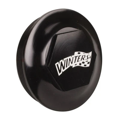 007 Wide 5 Drive Flange Dust Cover, Screw-On, Aluminum, Black Anodized, Each. - WIN3929