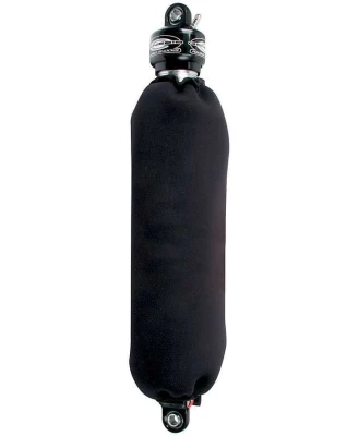Shock Cover, 16 in Long, Rubber, Black, 2.500-3.000 in ID Coil-Over Shocks, Each - PPMS-64205
