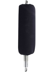 Shock Cover, 16 in Long, Rubber, Black, 5.0 in OD Coil-Over Shocks, Each