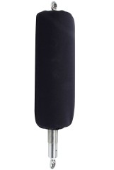 Shock Cover, 20 in Long, Rubber, Black, 5.0 in OD Coil-Over Shocks, Each