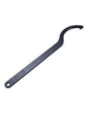 Spanner Wrench, Steel, Fits any notched type nut, Each