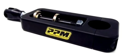 Sixth Coil,1.5 in round mount, Aluminum, Black, accepts small spring, Kit - PPM0200-R