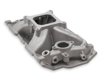 Intake Manifold 1957-1986 262ci-400ci, 1987-later with Aluminum Heads (2500-7500 RPM) - HOL300-261