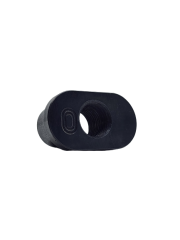 Centered Spindle Tie Rod Slug, 5/8in-18 Thread, Steel, Black, Each. (Fits Longhorn and PPM Victory Spindles)
