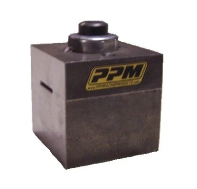 Spring Steel Punch, Hammer Type, 1/4 in Diameter Hole, Steel, Natural, 1 in Wide Spring Steel, Each - PPM2811101