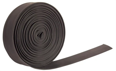 Shrink Sleeve, Spring Steel, 1 in, 25 ft, Black - PPM7134002