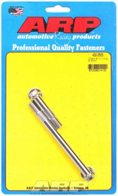 Starter Bolt, 1.880 / 4.450 in Long, Hex Head, Stainless, Polished, GM, Pair. - ARP430-3505