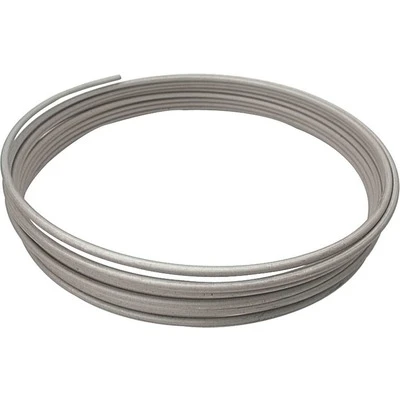 Brake Hard Line, 3/16 in Diameter, 25 ft Coil, Steel, Zinc Oxide, Each - PPM433-8040