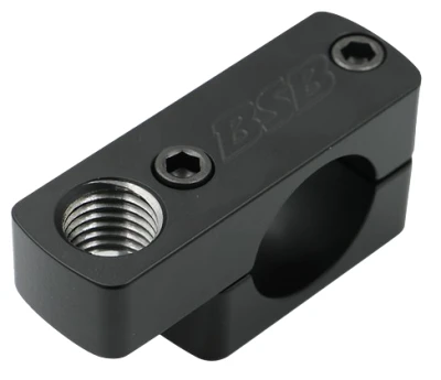 Steel Jack Bolt Clamp, 1-8 Threaded Hole, Fits 1-1/2 in. Tubing, Black, Steel, Each. - BSB8055-150