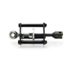 Suspension Limiter, Single Puck Style, Steel, Black Powder Coated, Kit