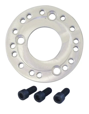 Fuel Pump Adapter, Sweet Hex Drive Power Steering Pump to Fuel Pump, Aluminum, Natural, Each - SWE325-30042