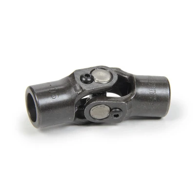 Steering Universal Joint, Single Joint, 3/4 in Smooth Bore to 3/4 in Smooth Bore, Steel, Black Paint, Each - SWE401-50606