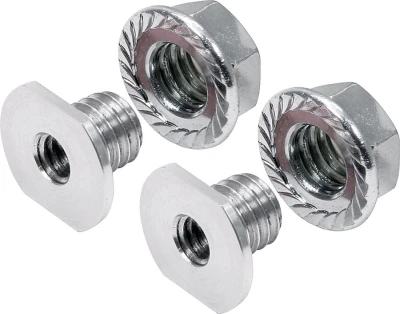 Threaded Nut Insert, 1/4-20 in ID, 3/8 in OD, Aluminum 10 pk - PPMZ-218S