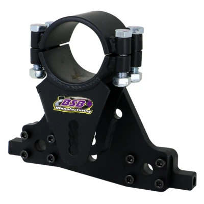 Trailing Arm Bracket, Sport, Frame Mount, Bolt-On, Driver Side, Adjustable, Hardware Included, Steel, Black Powder Coat, Universal, Each. - BSB8011
