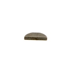 Transmission Key, Woodruff, 1/8 x 9/16 in, Steel, Natural, Bert Transmissions, Each.