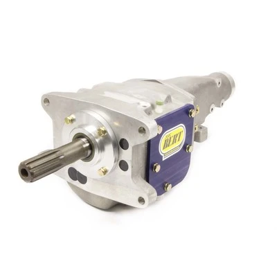 Transmission, Late Model, Manual, 2-Forward Speeds, Reverse, Internal Hydraulic Clutch, 10 Input Spline, Aluminum - BERLMZ